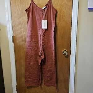 Coyuchi Rosehip Organic Romper